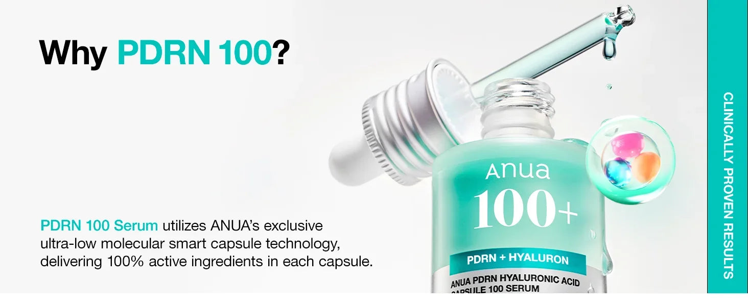 Anua PDRN Hyaluronic Acid Capsule 100 Serum 30ml - Embera Beauty